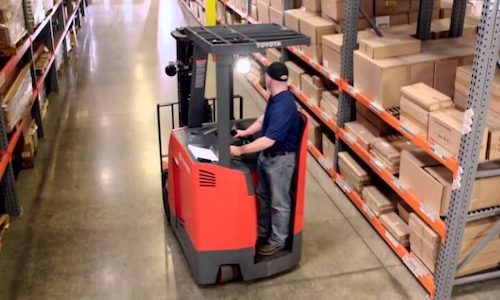 stand up forklift rental Albany